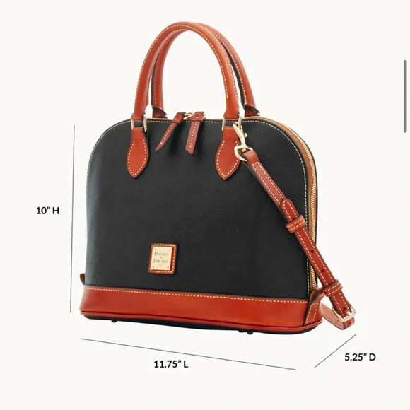 Dooney & Bourke | Pebble Grain Zip Zip Satchel - Picture 3 of 9
